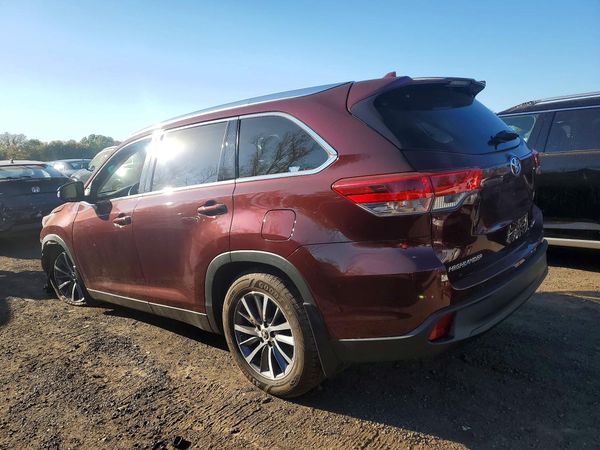 2019 TOYOTA HIGHLANDER SE/XLE — DSRA