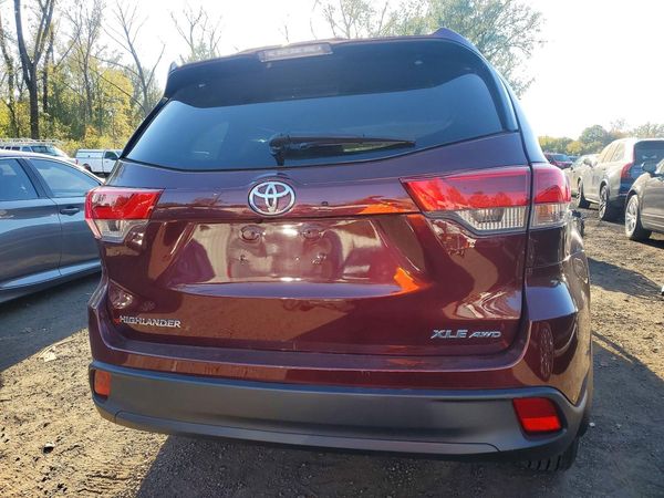 2019 TOYOTA HIGHLANDER SE/XLE — DIRR