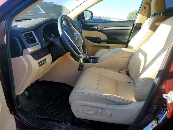2019 TOYOTA HIGHLANDER SE/XLE — DENT