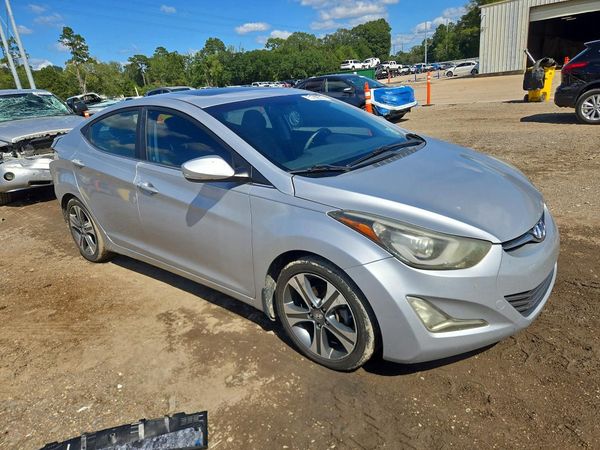 2015 HYUNDAI ELANTRA GLS(Middle) — Passenger 3/4