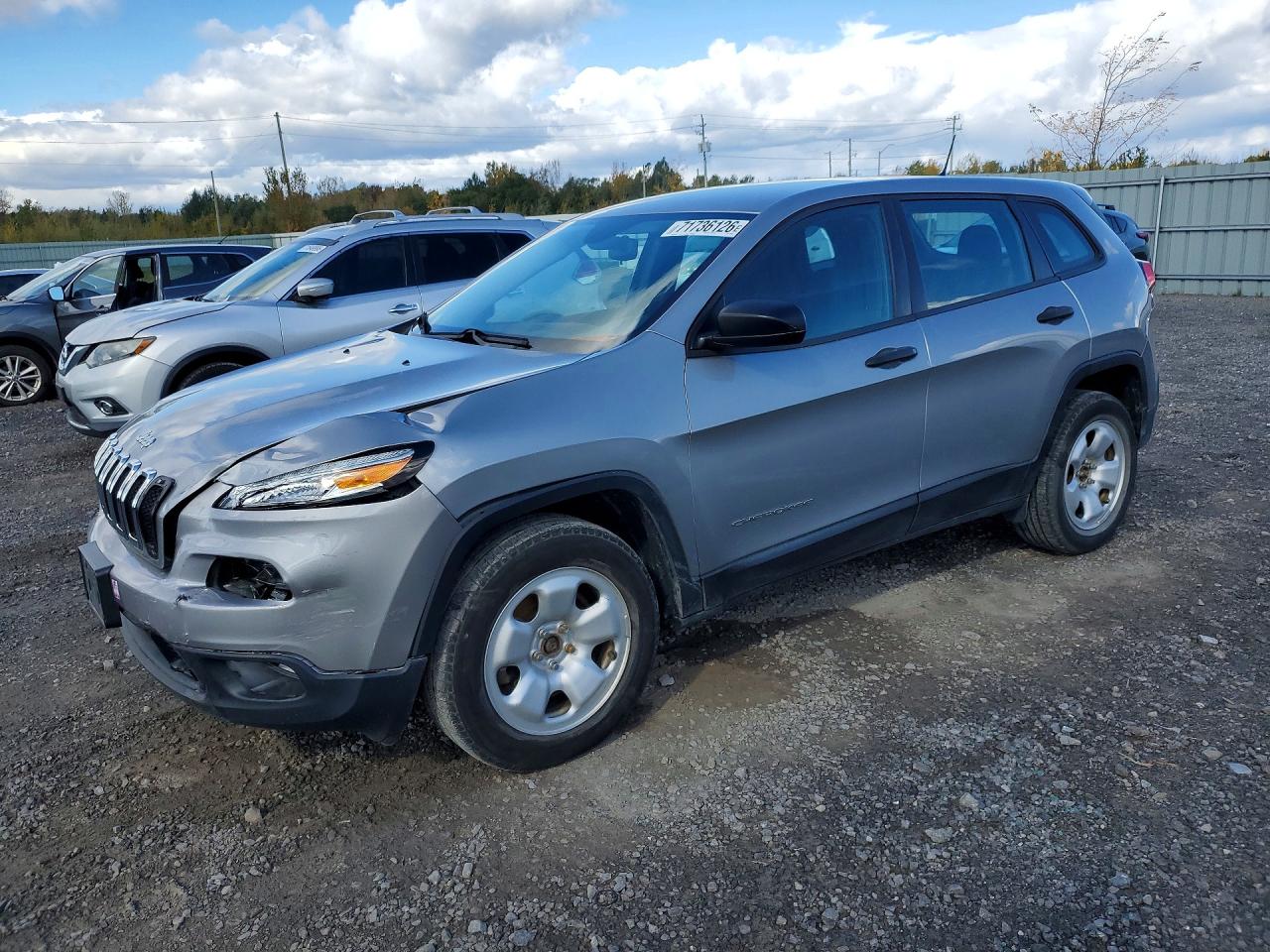 2016 JEEP CHEROKEE Sport — Front 3/4