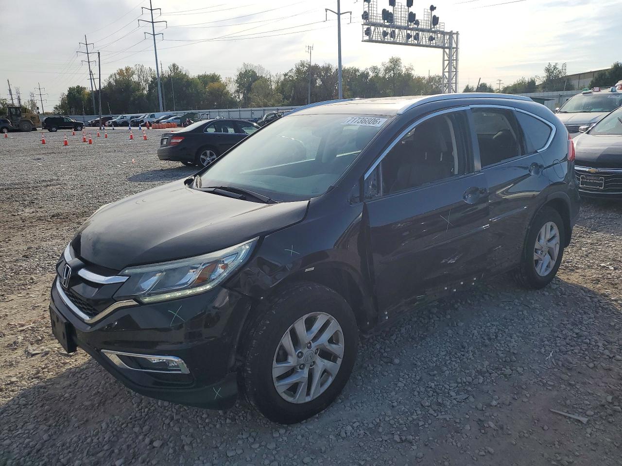 2015 HONDA CRV EX-L — Front 3/4