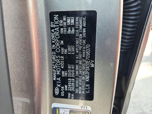 2014 KIA SOUL GLS(PLUS) — VINS