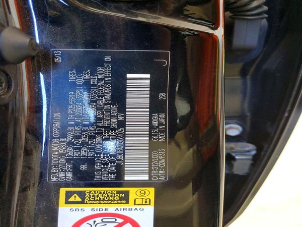 2013 LEXUS RX450 450h — VINS