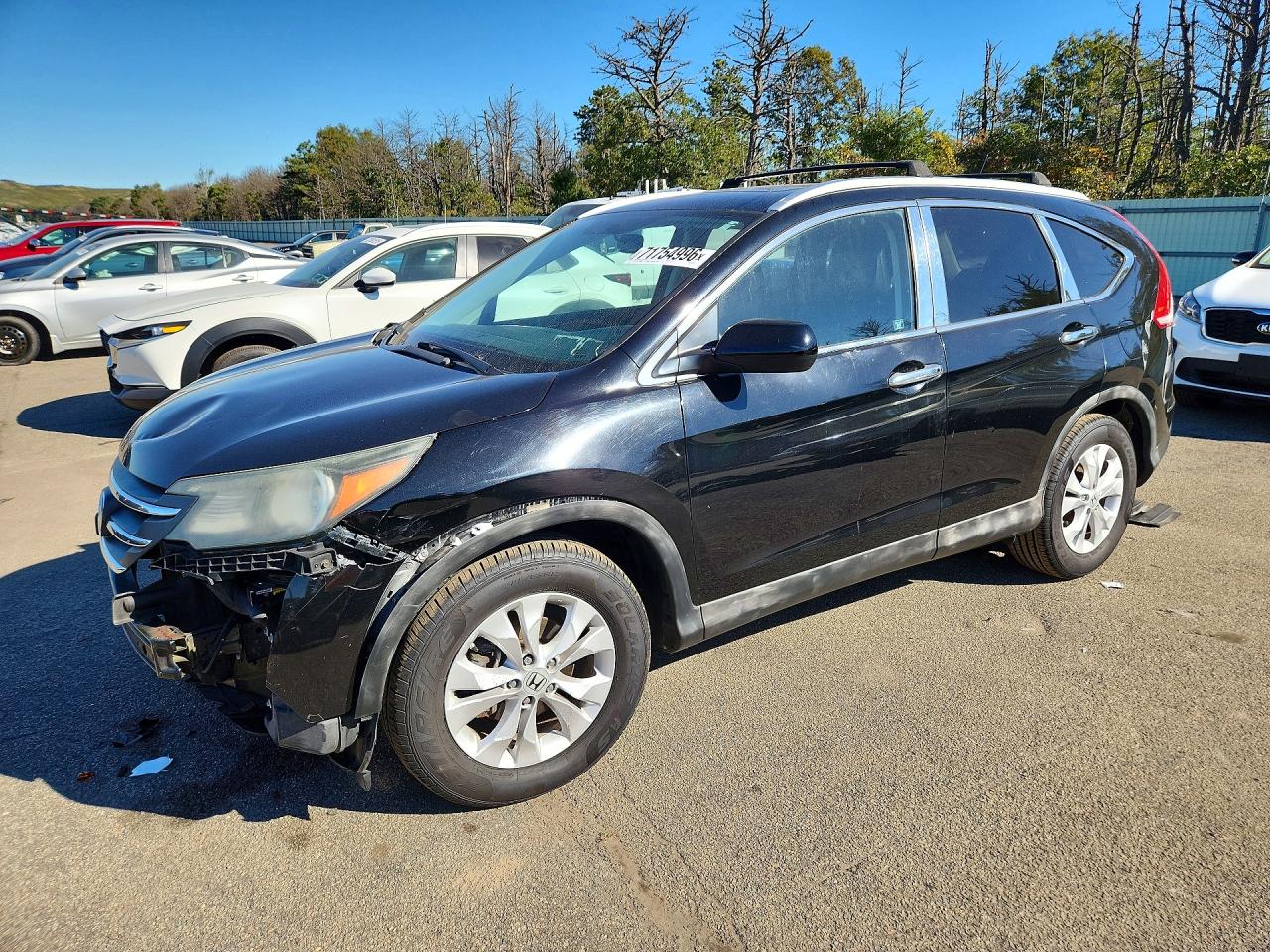 2012 HONDA CRV EX-L — Front 3/4