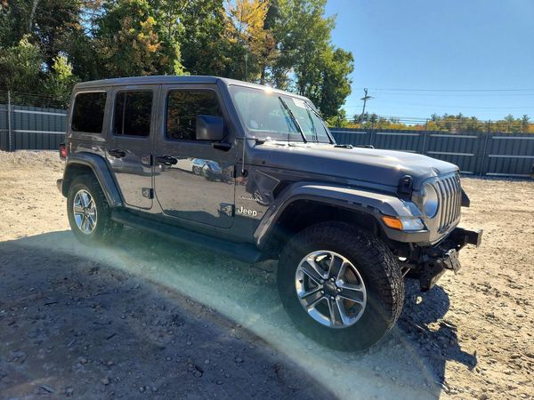2020 JEEP WRANGLER UNLIMITED Unlimited Sahara — Passenger 3/4