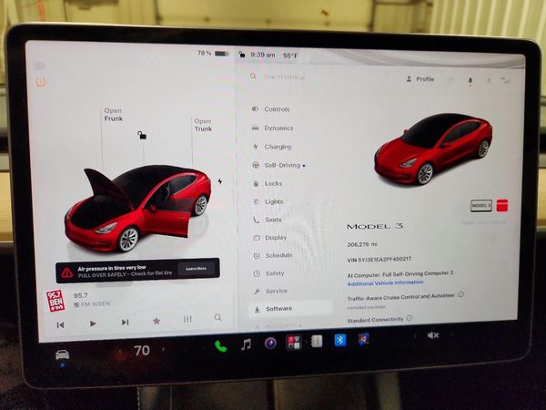 2023 TESLA MODEL 3 — ODOM
