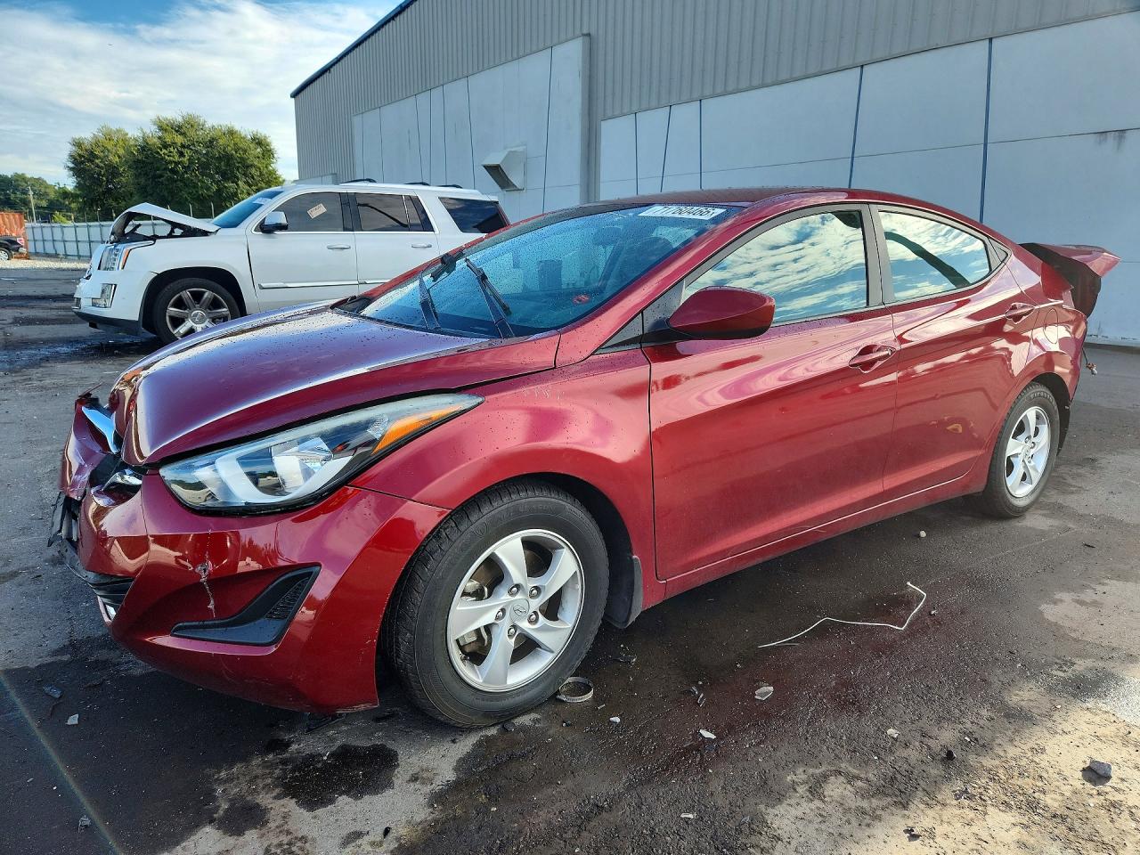 2014 HYUNDAI ELANTRA GLS(Middle) — Front 3/4