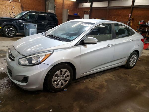 2015 HYUNDAI ACCENT GL(Middle-low) — Front 3/4