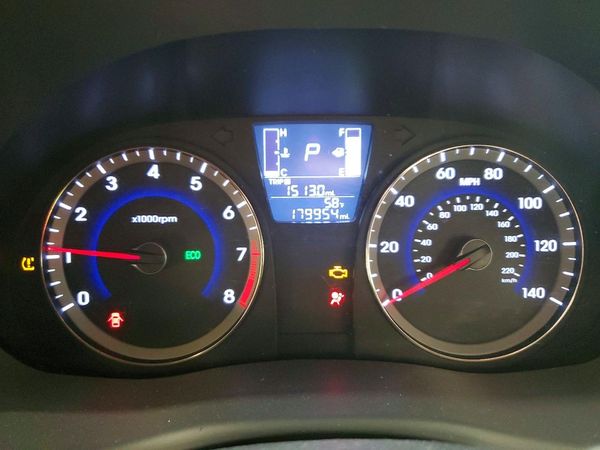 2015 HYUNDAI ACCENT GL(Middle-low) — ODOM