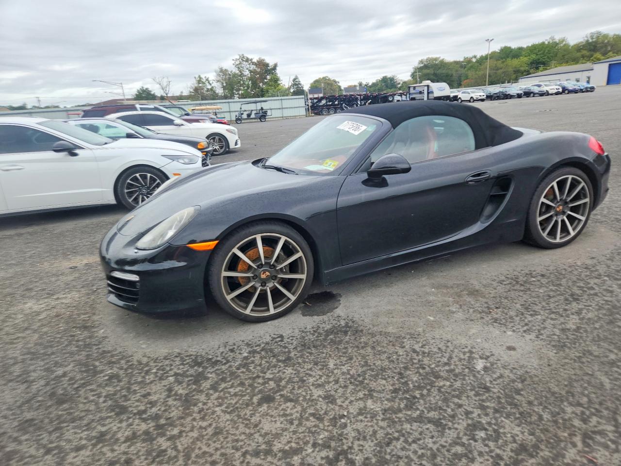 2014 PORSCHE BOXSTER — Front 3/4