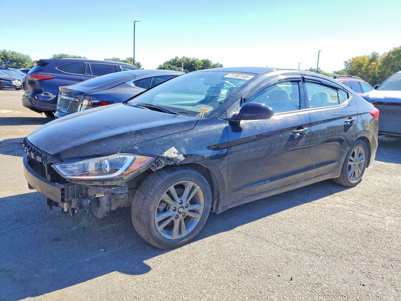 2018 HYUNDAI ELANTRA — Front 3/4