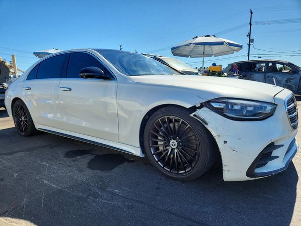 2022 MERCEDES-BENZ S S580 4MATIC — Passenger 3/4