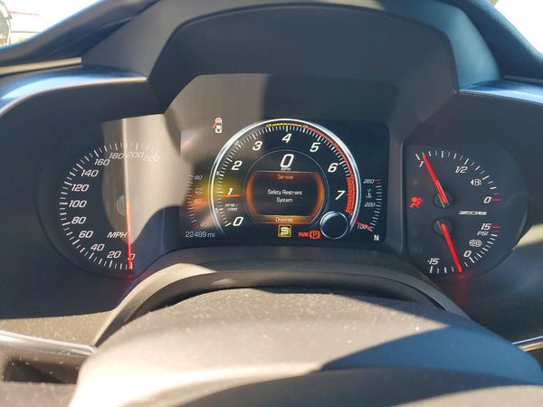 2019 CHEVROLET CORVETTE Z06 Preferred 2LZ — ODOM