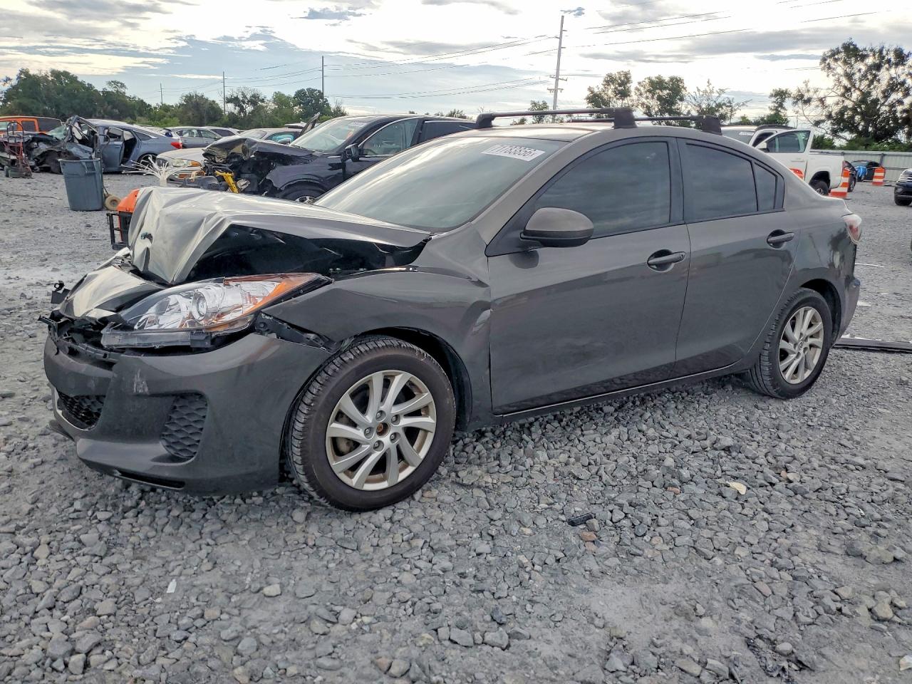 2012 MAZDA 3 Touring/GS — Front 3/4