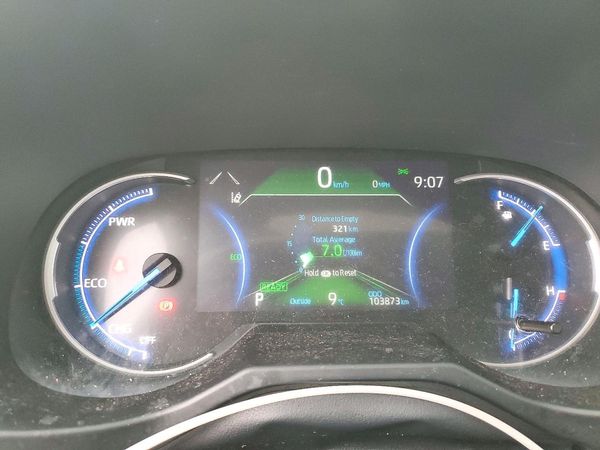 2021 TOYOTA RAV4 XLE HV — ODOM
