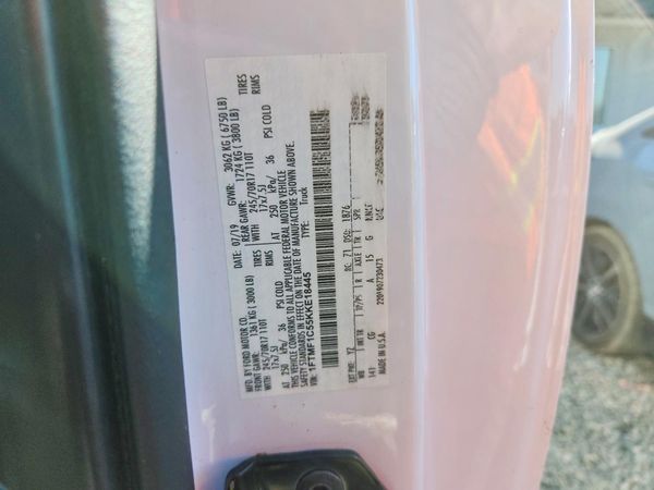 2019 FORD F150 — VINS