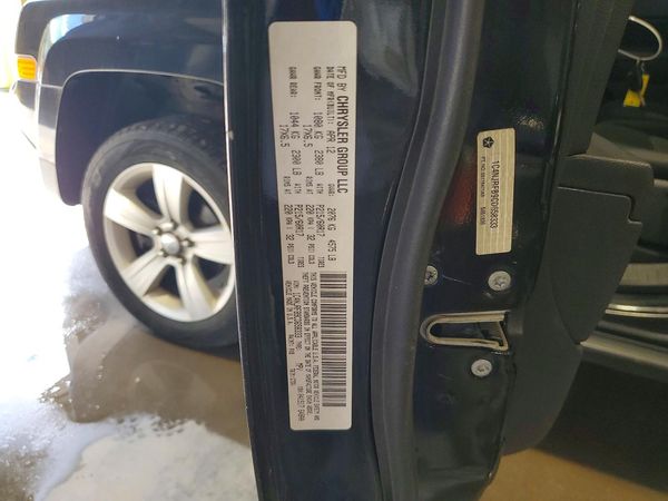 2012 JEEP PATRIOT Latitude — VINS