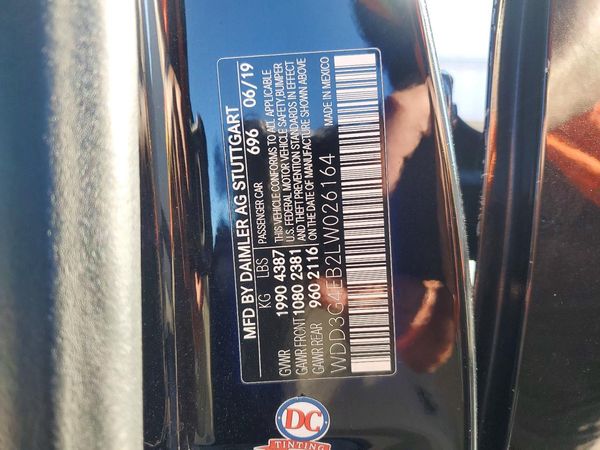 2020 MERCEDES-BENZ A-CLASS A220 — VINS