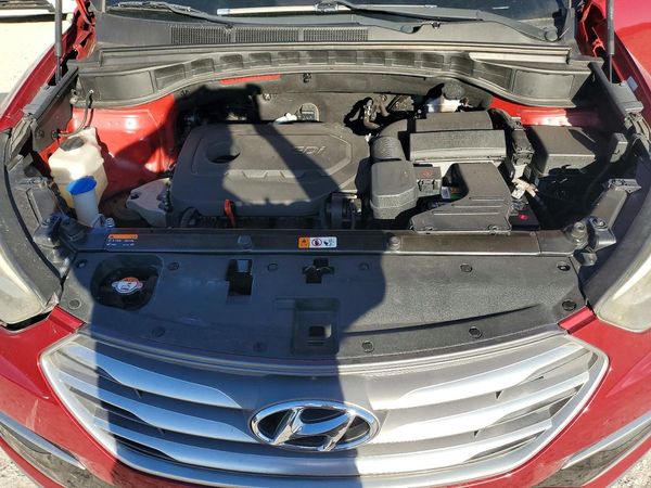 2017 HYUNDAI SANTA FE Base — Engine bay