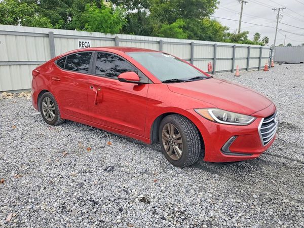 2017 HYUNDAI ELANTRA — Passenger 3/4