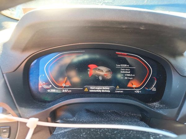 2021 BMW X3 xDrive30i — ODOM
