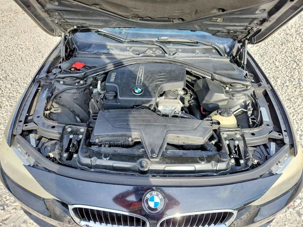 2014 BMW 328 — Engine bay