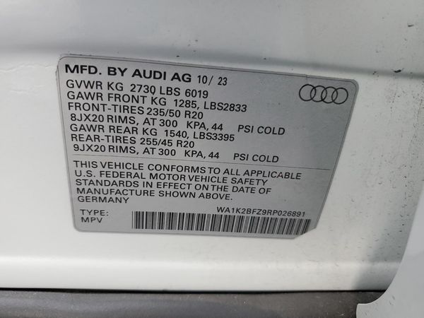 2024 AUDI Q4 E-TRON