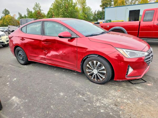 2019 HYUNDAI ELANTRA — Passenger 3/4