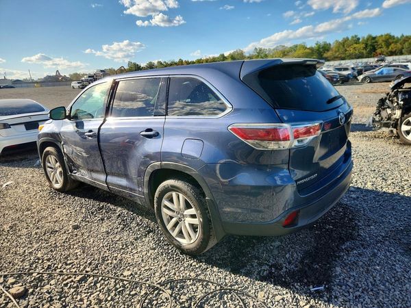 2016 TOYOTA HIGHLANDER Base/Hybrid — DSRA