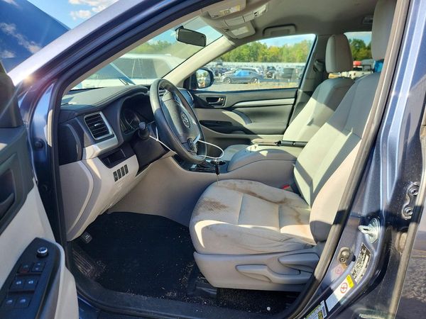 2016 TOYOTA HIGHLANDER Base/Hybrid — DENT