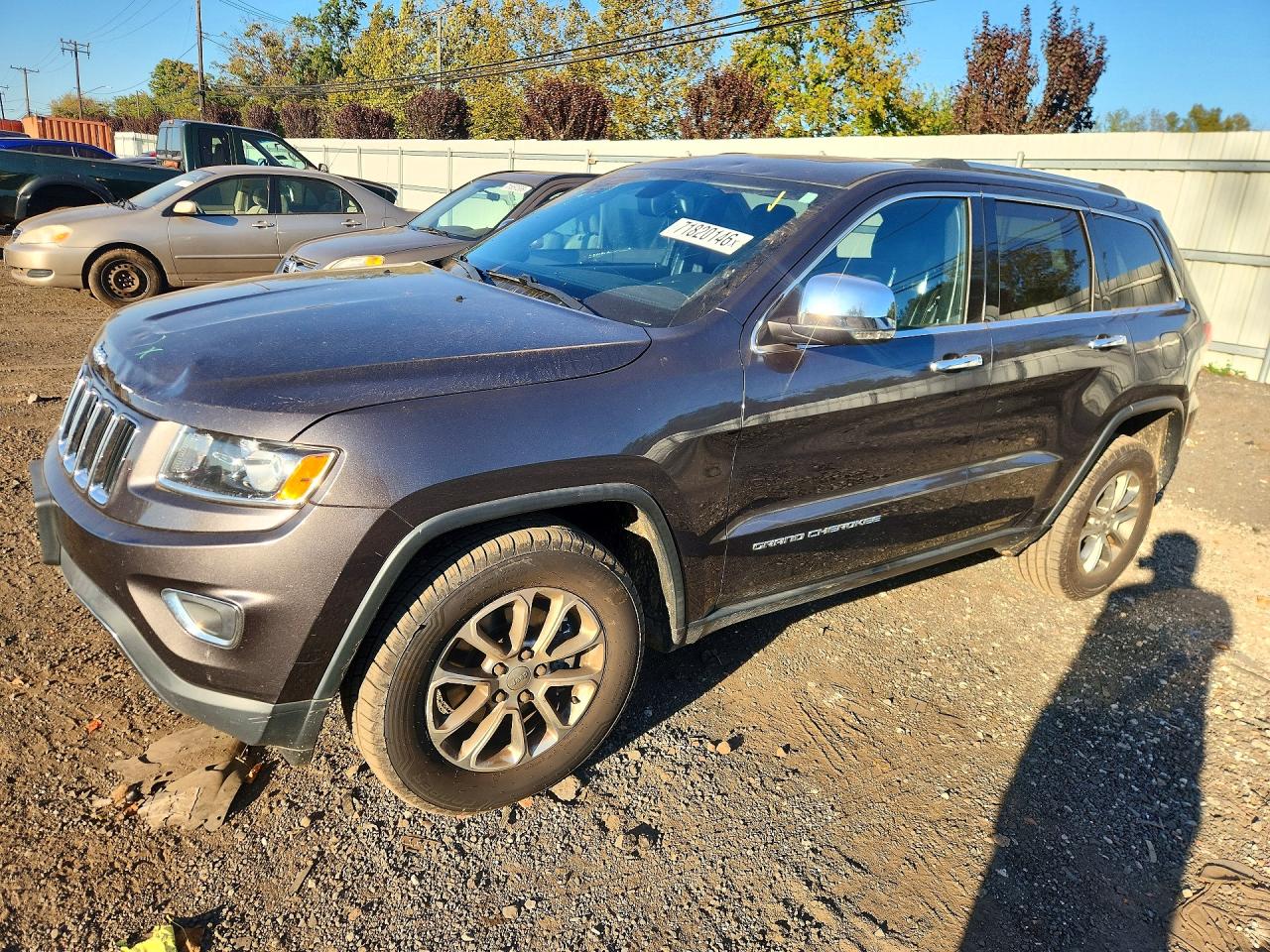 2015 JEEP GRAND CHEROKEE Limited — Front 3/4