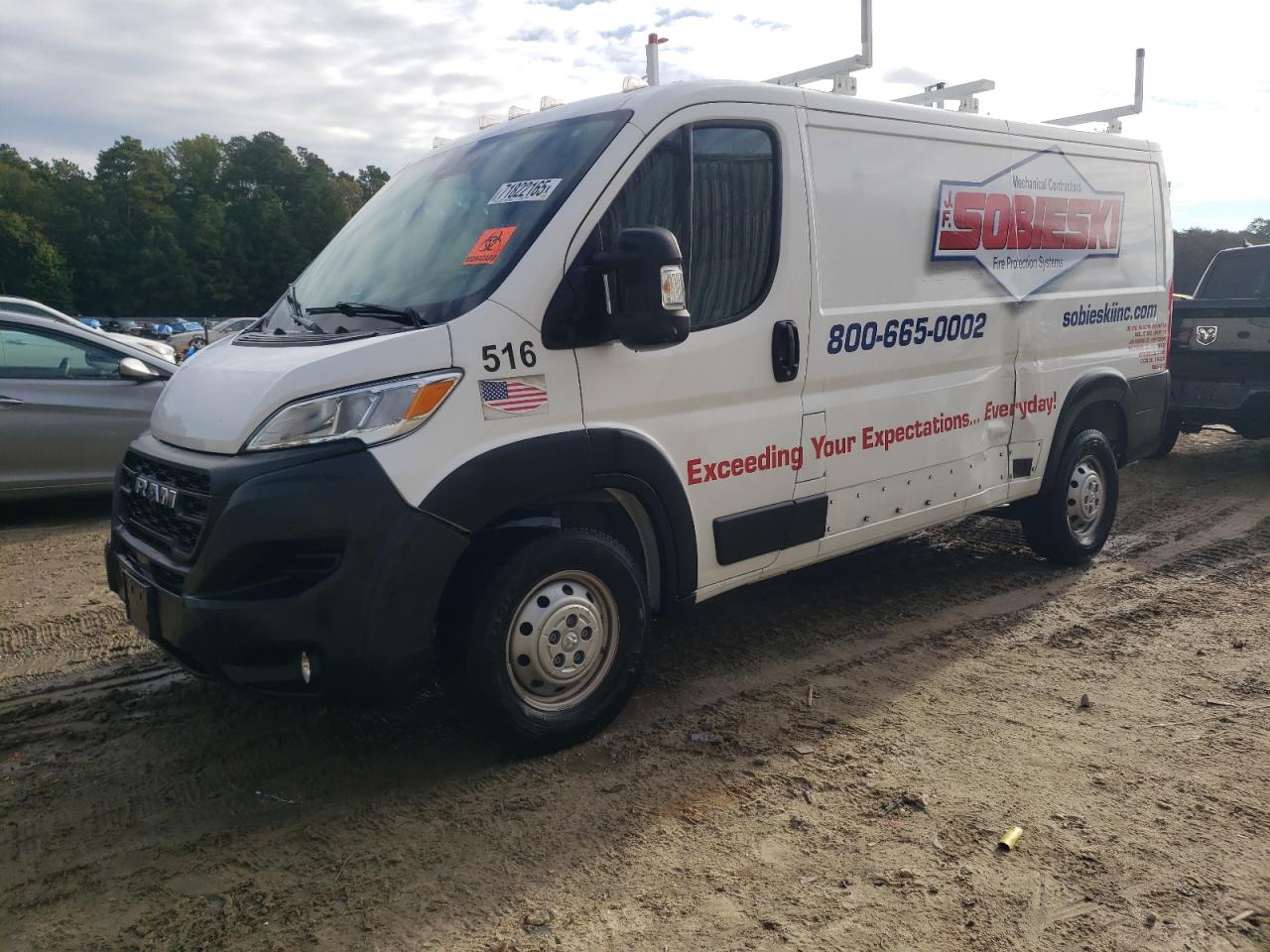 2023 RAM PROMASTER CARGO VAN