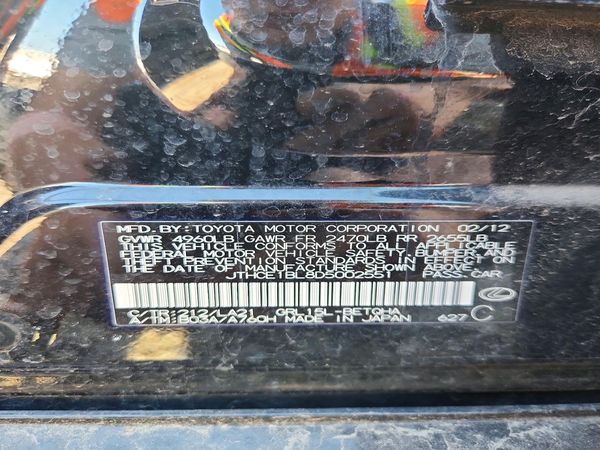 2013 LEXUS GS 350 — VINS