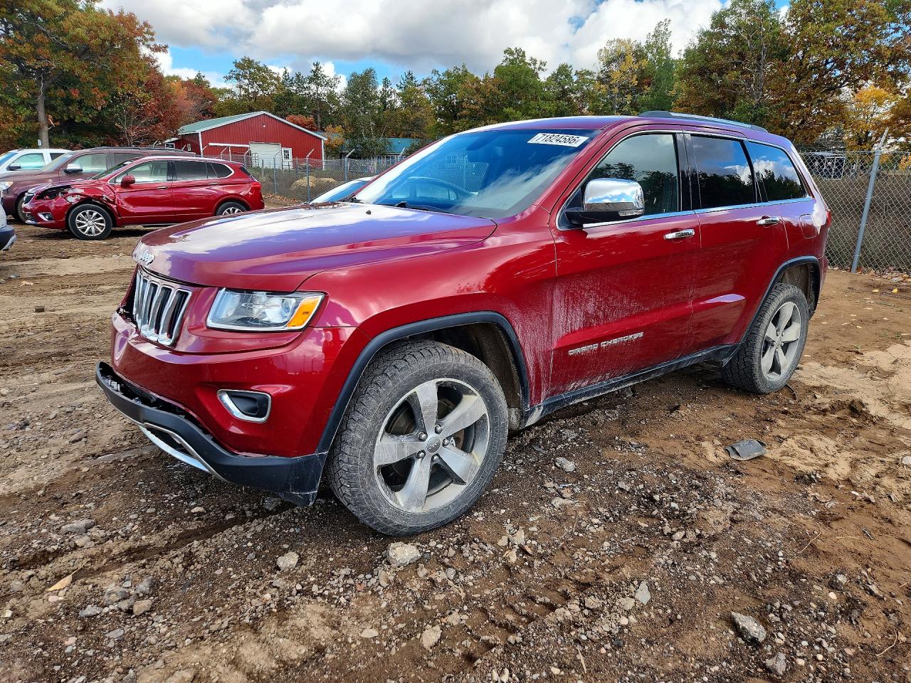 2015 JEEP GRAND CHEROKEE Limited — Front 3/4