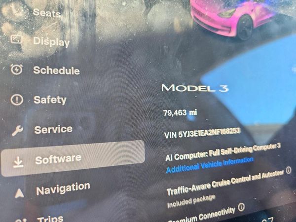 2022 TESLA MODEL 3 — ODOM
