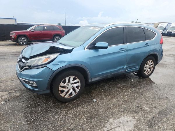 2015 HONDA CRV EX-L — Front 3/4