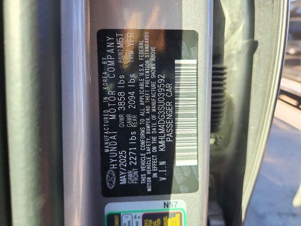 2025 HYUNDAI ELANTRA SEL Sport — VINS