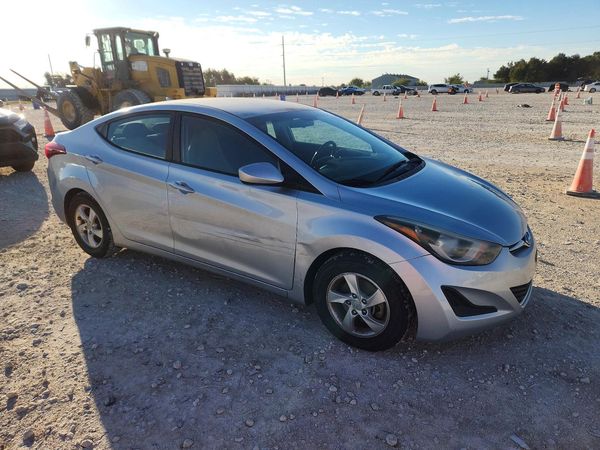 2014 HYUNDAI ELANTRA GLS(Middle) — Passenger 3/4