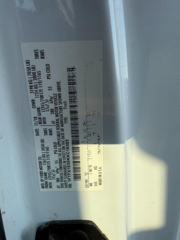 2019 FORD F150