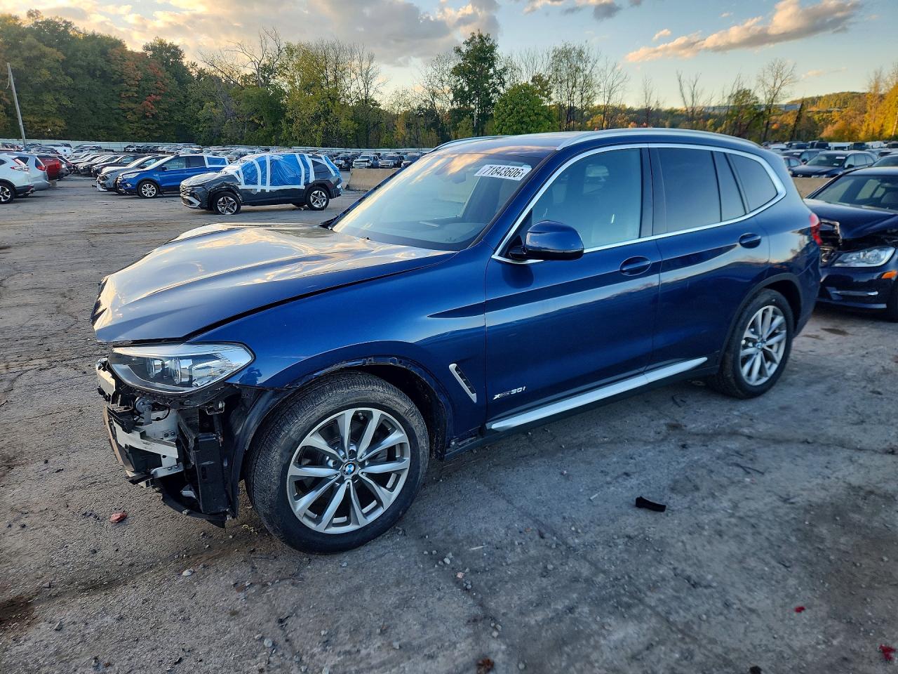 2018 BMW X3 sDrive30i — Front 3/4