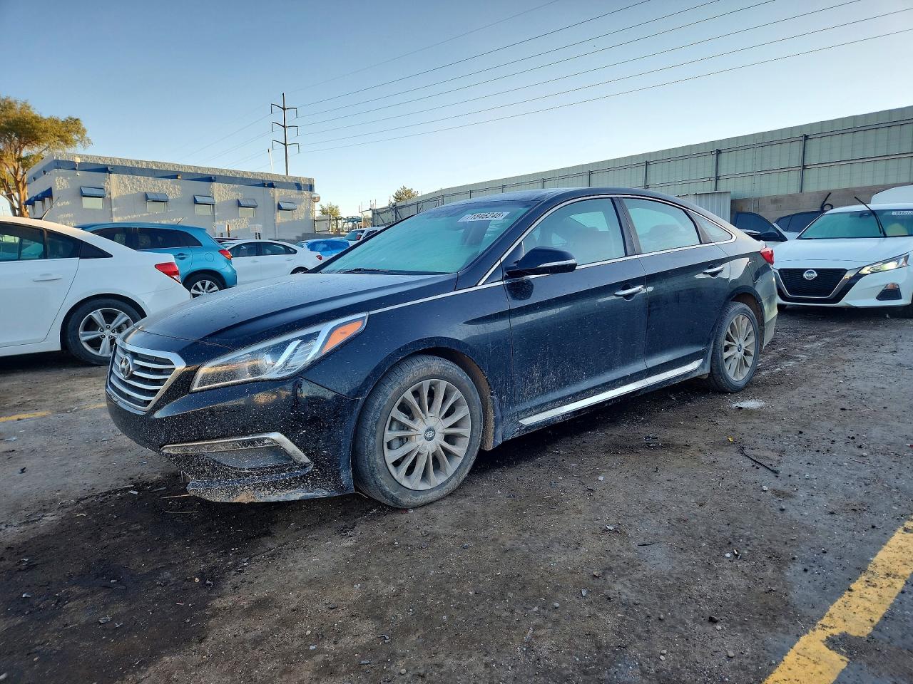 2015 HYUNDAI SONATA — Front 3/4