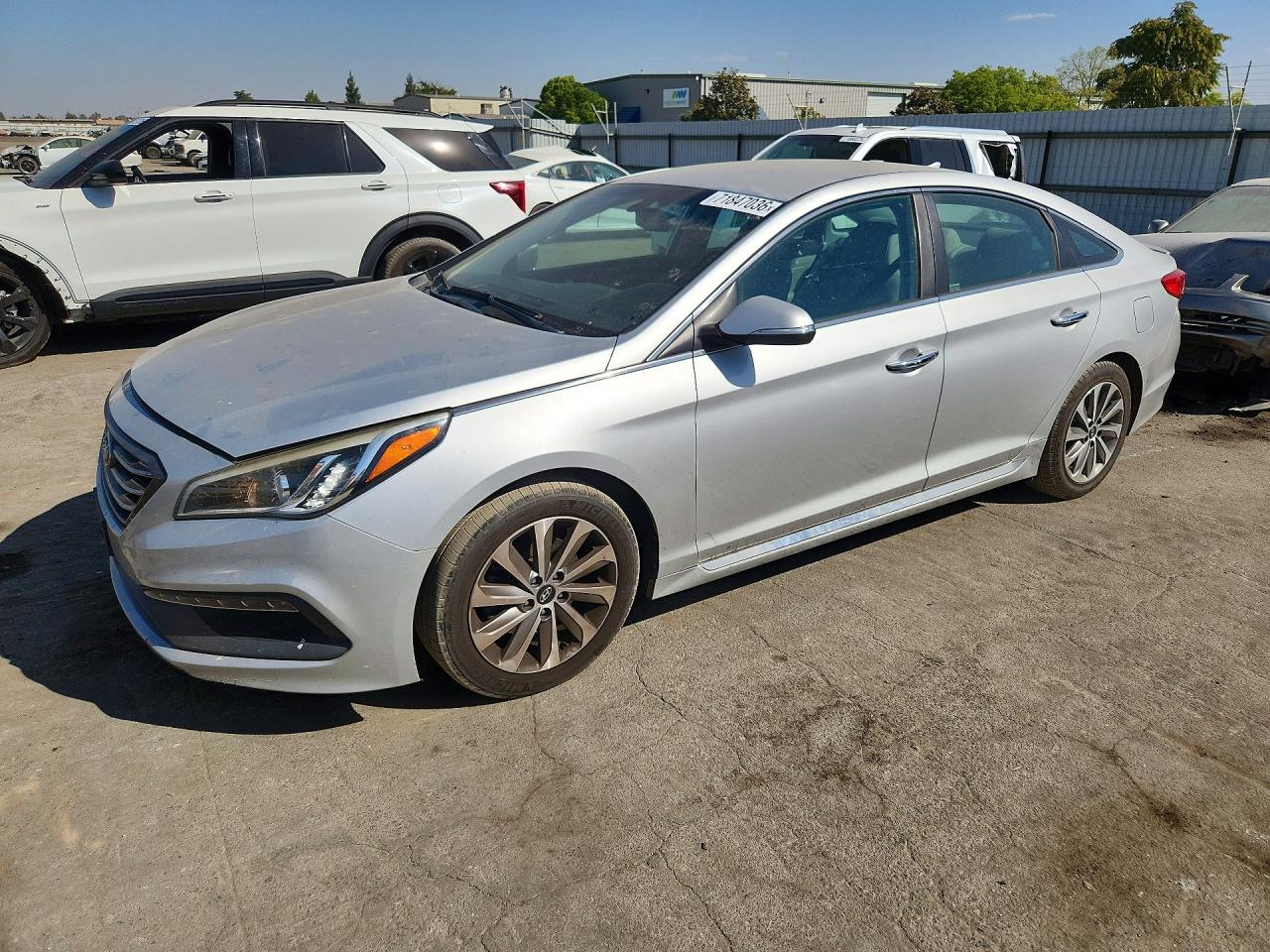 2015 HYUNDAI SONATA — Front 3/4