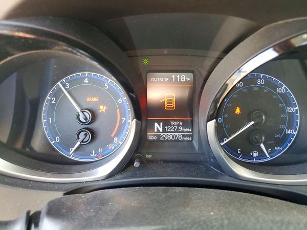 2016 TOYOTA COROLLA L/LE — ODOM