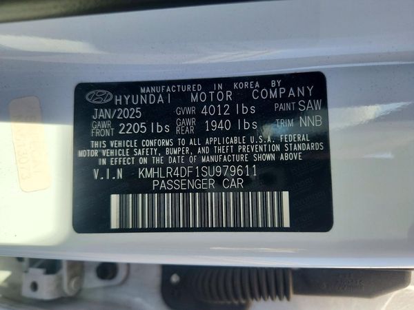 2025 HYUNDAI ELANTRA N Line — VINS