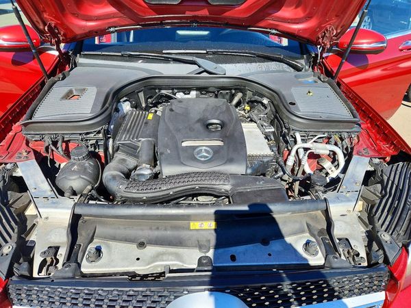 2018 MERCEDES-BENZ GLC COUPE GLC300-4M — Engine bay