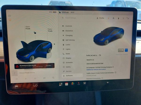 2022 TESLA MODEL 3 — ODOM