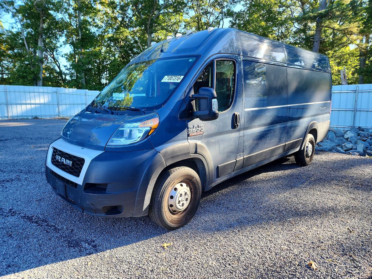 2020 RAM PROMASTER 3500 — Front 3/4