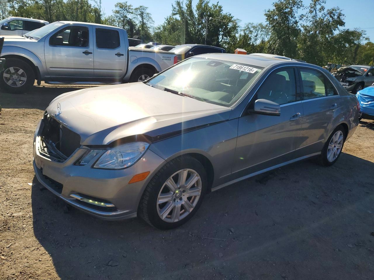 2013 MERCEDES-BENZ E E350 4-MATIC — Front 3/4