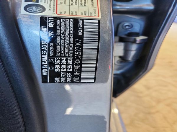 2012 MERCEDES-BENZ E E550 4-MATIC — VINS